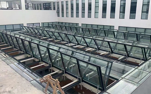 百安科技有限公司近期民乐排烟窗项目案例分享