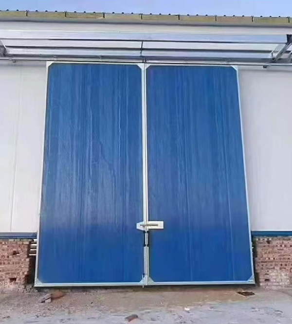 民乐工业门在大型仓储物流通道中的应用实例